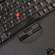 Because there’s no touchpad, that little red nub became the bane of my existence.